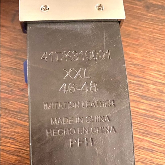 Dockers Men’s Reversible Black Belt - Picture 3 of 3